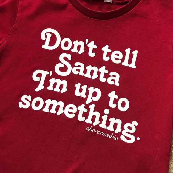 abercrombie Christmas T-shirt - Picture 2 of 3